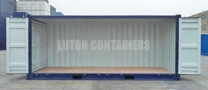 Side opening container